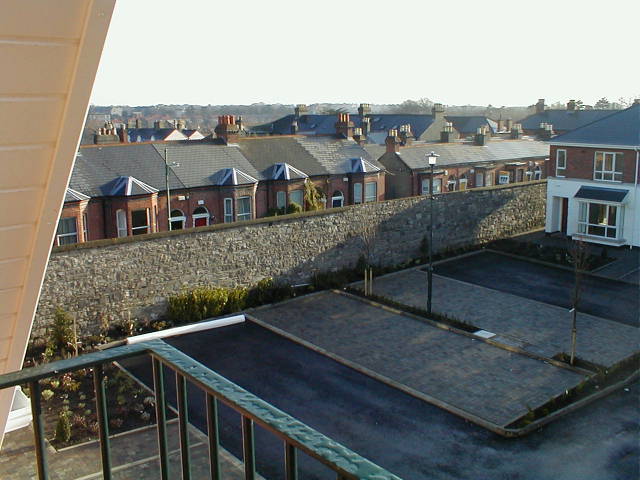 View from Balcony to Houses