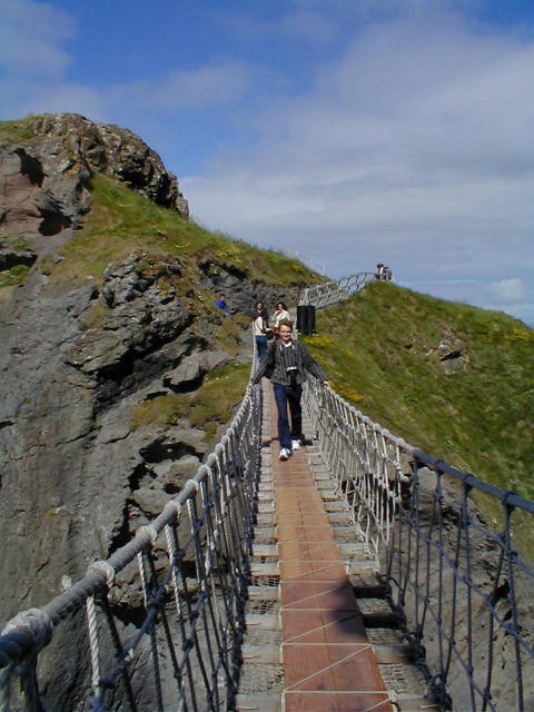 Carrick a Rede Bridge with me Walking