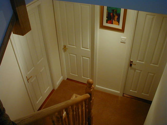 Room Doors from the Stairs