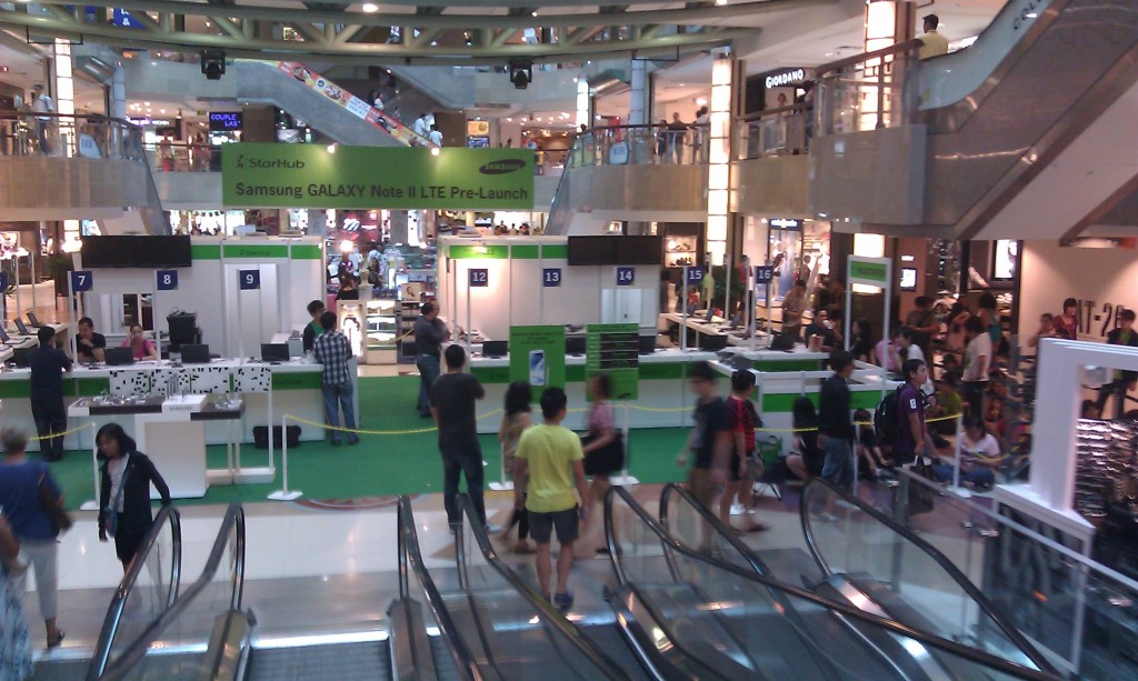 Starhub Samsung Galaxy Note II - Registration Area